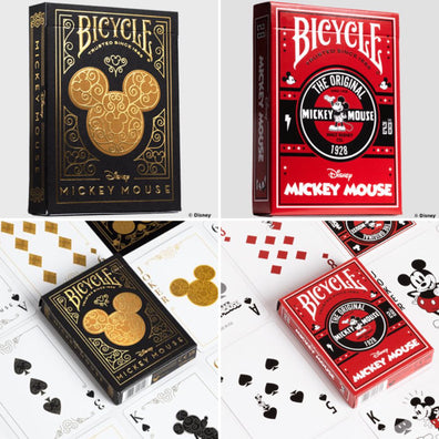 Bicycle Disney Classic Mickey Mouse (Red)  by US Playing Card Co.